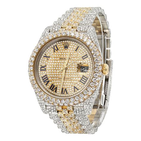 fake diamond covered watch|counterfeit diamond watches.